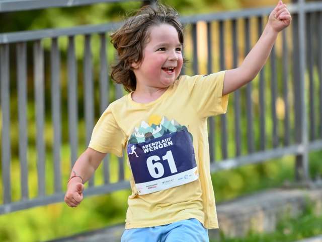 Über den Abendlauf Wengen